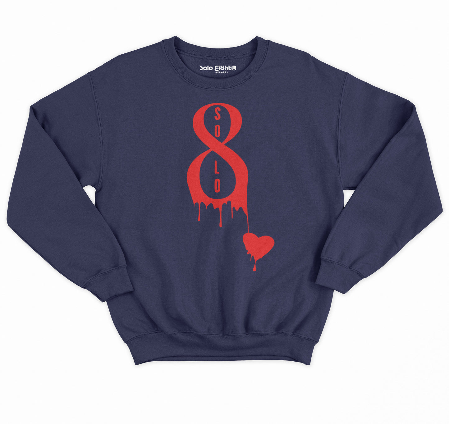 Solo 8 Drip Crewneck